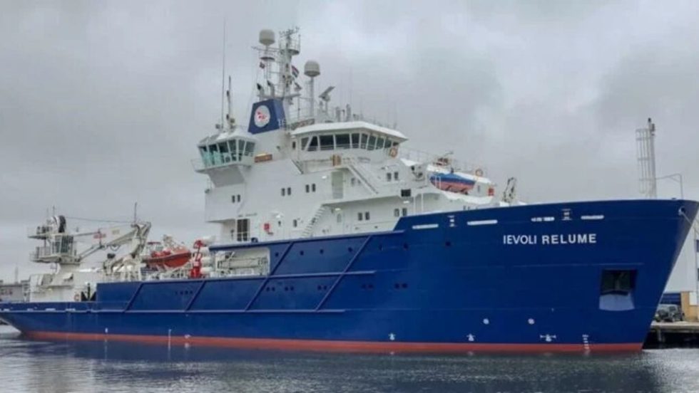Το ιταλικό ερευνητικό σκάφος «Ievoli Relume»